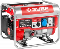 Бензиновый генератор, 1200 Вт, ЗУБР 1