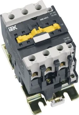 Контактор  50А 380AC (доп.конт.1НО+1НЗ) КМИ-35012 IEK (ИЭК) /KKM31-050-400-11/  (1;20)