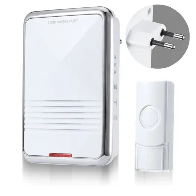 Звонок беспроводной AC 36M IP44 Белый DBQ11M 2