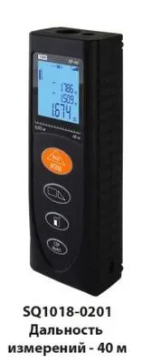 Лазерная рулетка ЛР-40, дальность 40 м, точность 2 мм, подсветка, IP54, 2хAAA, Алмаз TDM