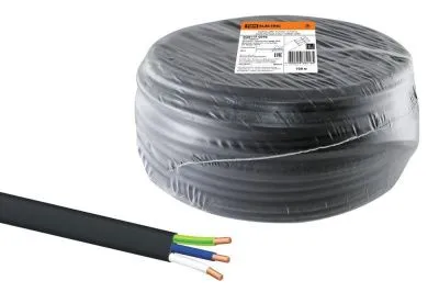 *ВВГ-Пнг(A)-LS 3*2,5 ок(N, PE)-0,66 ГОСТ (100м) TDM