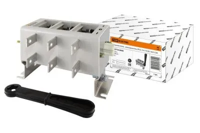 Рубильник на два направления с  несъемной боковой ручкой 100А ВР32-31 А70220 (TDM) (1,8)