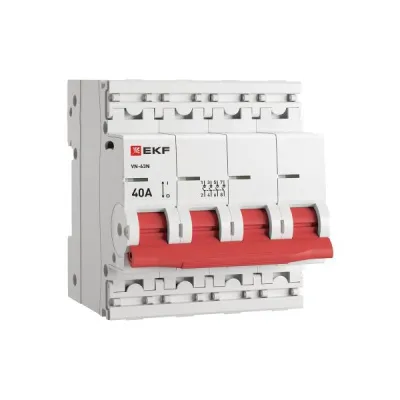 Выкл. нагрузки 4P 40А ВН-63N EKF PROxima