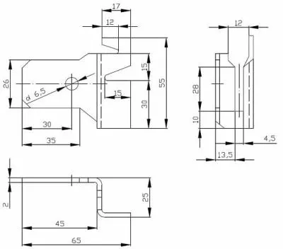 Держатель шины заземления К188У2 ГОФРОМАТИК