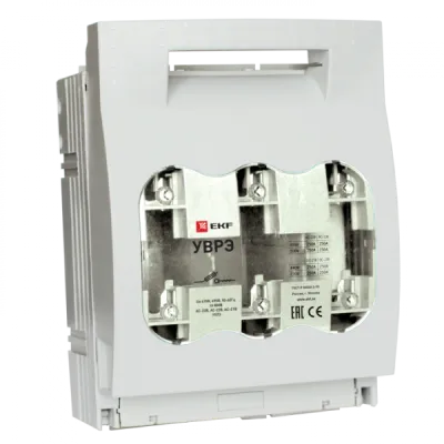 Выключатель-разъединитель УВРЭ 250А откидного типа под предохранители ППН (габ.1) EKF PROxima