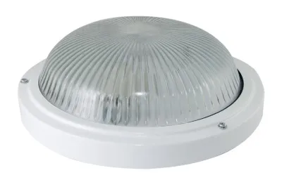 Свет. Накл. накал. E27 1*100Вт IP65 D280*90мм Бел. Стекло / Сталь НПП 03-100-002 TDM ELECTRIC /SQ0311-0017/