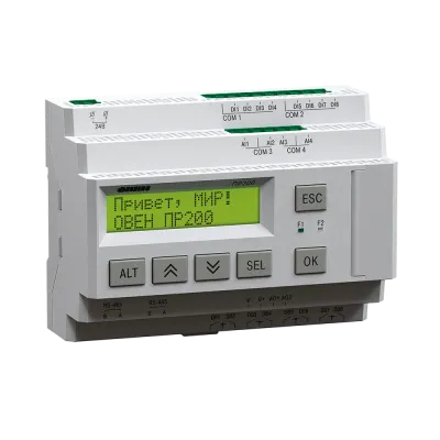 ПР200-24.2.1.0 Программируемое реле с дисплеем ОВЕН