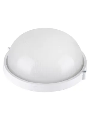 Свет. Накл. накал. E27 1*100Вт IP54 Круг 254*240*117мм Бел. Алюм. НПП 1101 (НПБ1101) TDM ELECTRIC /SQ0303-0024/