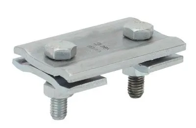 Зажим плашечный ПС-1-1 соединительный (5,5-8,6 мм2) 2 болта ЭРА (1;6)