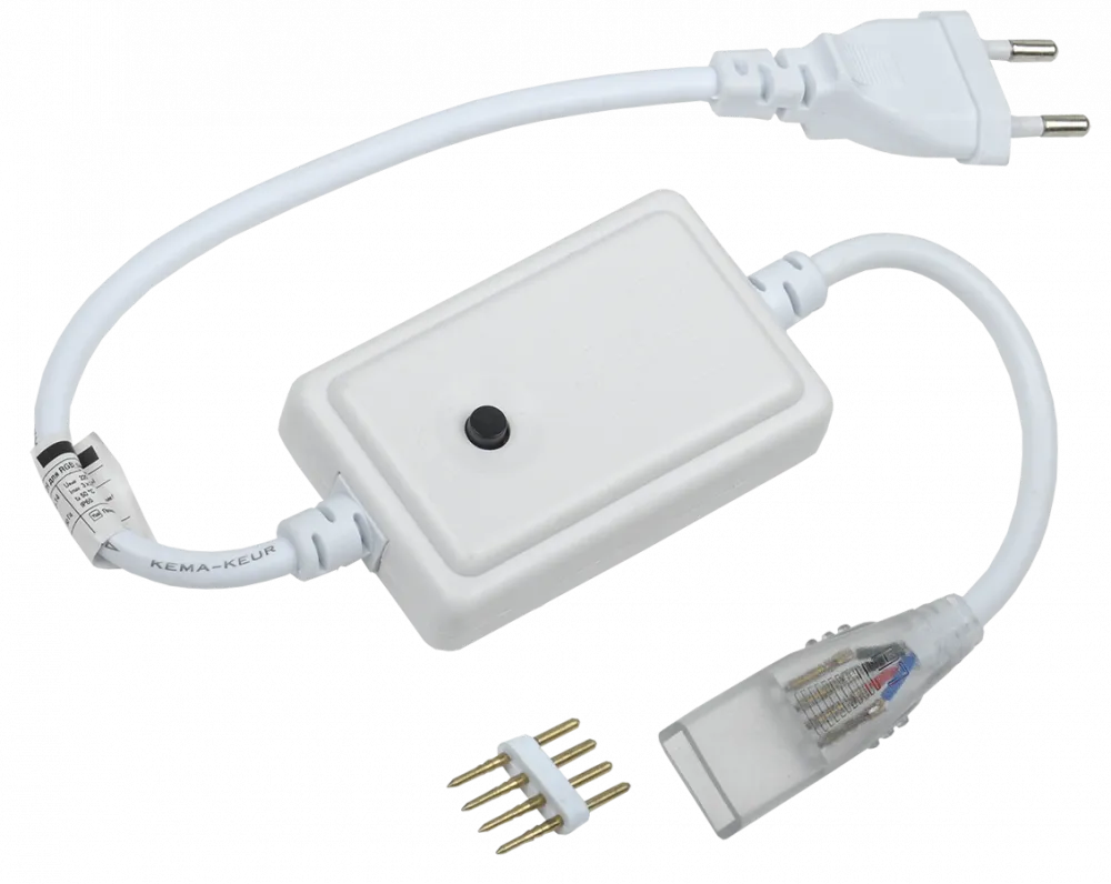 Блок питания для св/д ленты 220В 500Вт IP65 48*25*80мм Пластик LED ИПСН RGB  IEK (ИЭК) /LSP1-500-220-65-14/ - ВАЯК - всё для электромонтажа